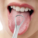 2 Pcs Tongue Scraper,Fresh Breath Tongue Cleaner Reusable Fight Bad Breath Healthy Oral Care for Adults Kids