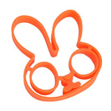 Breakfast Mold Silicone Egg Pancake Ring Shaper Cooking Tool DIY Kitchen Accessories Gadget Egg Fired Mould (Rabbit)