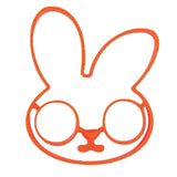 Breakfast Mold Silicone Egg Pancake Ring Shaper Cooking Tool DIY Kitchen Accessories Gadget Egg Fired Mould (Rabbit)
