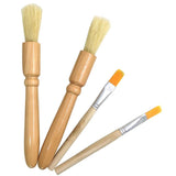 4 Packs Coffee Grinder Brush,DanziX Wooden Cleaning Brush for Grinders and Pasta Makers-Coffee brush 2 Size In Australia - Darrahopens