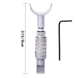 Swivel Knife 1Set Alloy Steel Rotating Carving Knife Leather Engraving Knife DIY Handmade Adjustable Swivel Leather Tool