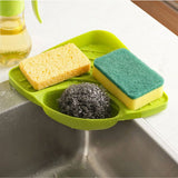 Triangle Shelf Rack Storage Shelf Rack Triangle Shelf Holder Soap Holder Sponge Holder Sink,Miscellaneous storage rack Green