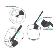 Rotating Spatula For Thermomix For Removing, Scooping &Portioning Food Processor Kitchen Accessories Tool