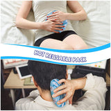 4 Packs Reusable Ice Pack Cold and Hot Use Hot Water Bag Kids Adults Cold Packs for Injuries Pain Relief Wisdom 6 Inches In Australia - Darrahopens