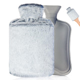 Hot Water Bottle, Rubber Hot Water Bottle for Pain Relief, Hot Water Bag for Cramps, Bed Warmer for Hand Feet Waist In Australia - Darrahopens