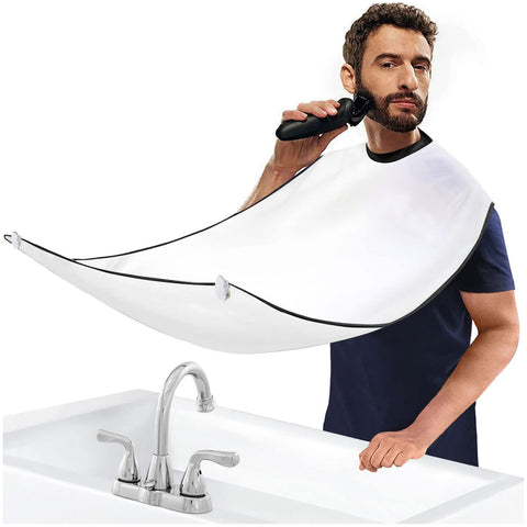 Mens Beard Hair Catcher for Shaving and Trimming, Non-Stick Beard Shave Cape, Grooming Accessories Tools & Gifts for Husband or Dad In Australia - Darrahopens