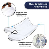 Mens Beard Hair Catcher for Shaving and Trimming, Non-Stick Beard Shave Cape, Grooming Accessories Tools & Gifts for Husband or Dad