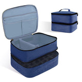 Nail Polish Organizer Storage Case for Nail Tech, Storage Bags Nail Dryer  Nail Polish Holder Carrying Case with Dividers (Blue) In Australia - Darrahopens