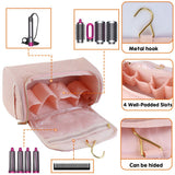 Travel Case for Travel Storage Bag for Pre-Styling Dryer and Hair Curler Accessories, Curling Barrels Case with Hideable Hanging In Australia - Darrahopens