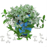 20 PCS Low-Pressure Plant Training Clip,Plant Training Clips Plant Bud Bender, Gentle Plant Clips(White)