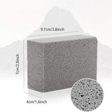 Scoring Stone for Oven Cleaning, Scoring Stone for Stove Cleaning, Heavy Duty GrillCleaning Brick,Toilet Stone Cleaning Block