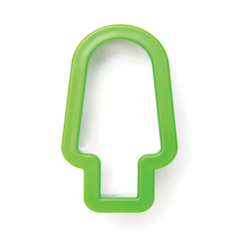 Watermelon Popsicle Cutter Mold, Stainless Steel Watermelon Slicer, Fun Popsicle Shape Sandwich and Cookie Cutter for Fruits