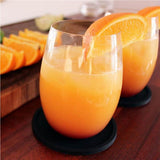 Coasters for Drinks-Anti-Slip Reusable Drink Coasters Set,Non Slip Cup Coasters Silicone Coasters Fit Coffee Table Desk 8pcs