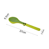 Kitchen Spoons Filter Spoon Seasoning Spoon Heat Resistant Reusable Green Reusable Tea Infuser Spoon for Kitchen In Australia - Darrahopens