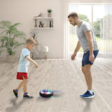 Hover Soccer Ball Boy Toy, Air Power Floating Hover Soccer with LED Light & Soft Foam Bumper, Kids Training Soccer Ball Indoor In Australia - Darrahopens