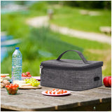 Mini Portable Oven, USB Portable Food Lunch Heating Bag for Office Home Car Truckers,Mini Heated Lunch Box, Oxford Cloth Material