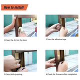Weather Stripping Seal Strip for Doors/Windows 16 Feet, Self-Adhesive Backing Seals Large Gap Easy Cut to Size In Australia - Darrahopens