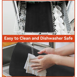 Oven Liners for Bottom of Electric Gas Oven, Reusable Non-Stick Teflon Protector Mat, Heat Resistant Grill Mats Out