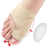 Corrector and Orthopedic Valgus Relief Splint Gel Pads Sleeves Brace – Toe Stretcher for Men and Women Toe Spacer