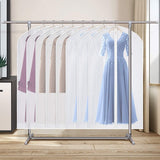 Garment Bags Dress Bag for Storage Dust-Proof Suit Protector Cover Bag with Zipper for Long Dresses, Suit Set of 10