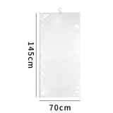 Hanging Vacuum Storage Bags Space Saver Bags for Clothes, 4 PackVacuum Seal Storage Bag for Suits, Coats or Jackets
