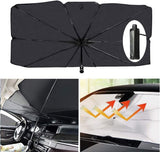 Upgraded Car Windshield Sun Shade Umbrella car Shade Front Windshield Cover Sun Visor Foldable Automotive (Large, 55''X31'') In Australia - Darrahopens