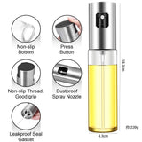 Oil Sprayer for Cooking, Olive Oil Sprayer Mister,  Olive Oil Spray Bottle for Salad, BBQ, Kitchen Baking, Roasting
