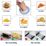Toaster Bags, 10pcs Reusable Non-Stick Sandwich Toaster Bags Washable Heat Resistant Sandwich Bag Pockets for Grilled Cheese In Australia - Darrahopens