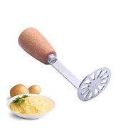 Potato Masher Mini Bean Masher Potatoes Masher with Wood Non Slip Handle,Stainless Steel Masher Kitchen Tool for Avocado In Australia - Darrahopens