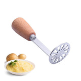Potato Masher Mini Bean Masher Potatoes Masher with Wood Non Slip Handle,Stainless Steel Masher Kitchen Tool for Avocado In Australia - Darrahopens