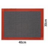 2 Pcs Perforated Silicone Fiberglass Mat for Baking Pastry, Cookies, Bread, Pizza, Multifunctional with Even Heat Distribution
