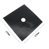 Stove Burner Covers - Gas Stove Protectors Black Double Thickness, Reusable, Non-Stick, Fast Clean Liners for Kitchen/Cooking In Australia - Darrahopens