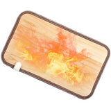 Foot Warmer Feet Heated Mat, Heated Cushion Temperature Control, Electric Heated Modern Multi-Function Area Rugs for Office In Australia - Darrahopens