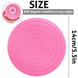 2Pcs Cake Decorating Turntable,5.5inch Rotating Cake Turntable, Turns Smoothly Revolving Cake Stand Cake Decorating Baking In Australia - Darrahopens