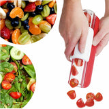 Zip Slicer for Tomatoes, Grapes and Cherry Tomatoes Slicer Cutter, Progressive Zip Slicer Fruit Splitter, Fast Easy Kitchen In Australia - Darrahopens