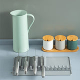 Knife Holder, In Drawer Knife Block Holder Expandable Knife Organizer, Spoon Rest for Stove Top,Flat Knife Block