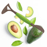Fruit Cutter Avocado Masher 3-in-1 Multifunctional Easy to Use Comfortable Grip Avocado Slicer Cutter And Peeler Kitchen Supplies