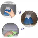 Volcano Microwave Cleaner- Microwave Oven Steam Cleaner,High Temperature Steamer Easily Crud in Minutes Steam Cleans