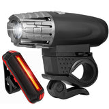 （3-piece set）Bike Lights suit, USB Rechargeable LED Bicycle Torch Light Set, Front Headlight with Quick Release, Super Bright, Waterproof In Australia - Darrahopens