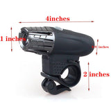 （3-piece set）Bike Lights suit, USB Rechargeable LED Bicycle Torch Light Set, Front Headlight with Quick Release, Super Bright, Waterproof In Australia - Darrahopens