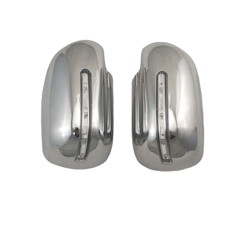 Car Accessorie Door Rearview Mirror Covers with Light Fit for 2008-2014 Auto Parts Chrome Door Side Mirror Cov In Australia - Darrahopens
