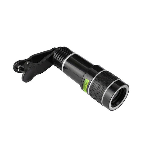 Camera Lenses Cell Phone Camera Lens, 20X Universal Clip On Lens for Smartphone Smart Phone Mobile Phone Telescope Lens