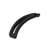 3 pcs Women Girl Vintage Matte Banana Clip, Curly Long Straight Short Hair Claw Simple Vertical Clip Ponytail Holder