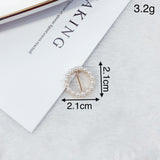 5 Pcs Alloy Rhinestone Buckles Metal Heart Shape Ring Clip Buckle for Ribbon Scarf Dress T-Shirts Shirt Tie Decor