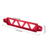 Battery Mount Bracket | Adjustable Battery Hold Down | Aluminum Alloy Battery Rack, Battery Tray in Bright Red Secure Car Battery