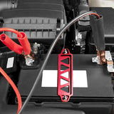 Battery Mount Bracket | Adjustable Battery Hold Down | Aluminum Alloy Battery Rack, Battery Tray in Bright Red Secure Car Battery In Australia - Darrahopens
