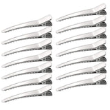 50 Pack 2.36 inches Hair Clips, Silver Metal Alligator Hair Pins Teeth Bows Hair Clips Hairdressing Salon Hair Grip In Australia - Darrahopens