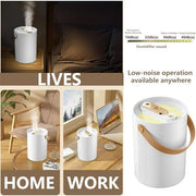 Portable Humidifiers for Bedroom, Cool Mist Humidifiers for Home Kid Bedroom & Plants, Quiet Top Small Humidifier Lasts