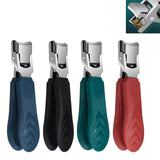 Anti-Splash Nail Clippers, Wide Opening ,Toenail Clipper Pedicure Kit, Suitable for Men and Women with Thick Nails(4 Pcs)