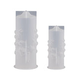 Flower Pillar Candle Molds 2pcs Rose of The Valley Cylinder Silicone Molds for Candle Making Soaps Resin Clay Decoration Crafts In Australia - Darrahopens